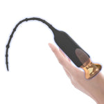 Sounding Rods Urethra Vibrator Male Sex Toys, 10 Vibration Modes Male Prostate Massager, IPX6 Waterproof Silicone Penis Plug, Urethral Stimulator Adult Toys for Men & Couples