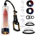 Penis Vacuum Pump Pussy Pump Set?Manual Penis Enlarger Enlargement Extend Pump Air Pressure Device, Clitoral Pump Vagina Pumps Sexual Pleasure Suckers Tools for Couples