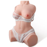 Realistic Sex Doll Male Masturbator - Male Sex Toy Soft Large Breasts & Buttocks Sex Tors, Pocket Pussy with 3D Tight Vaginal & Anal Texture Adult Toys