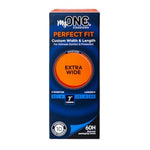 My Extra Wide (Size 60H) Custom Fit Latex Condoms with a Silver Pocket Case, 10 Count