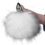 Small Anal Plug Bunny Tail Butt Plug Furry Tail Plug Erotic Toys Role Play Anus Sex Toy for Couple Adults