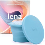 Menstrual Cup Cleaner Case & Period Disc Sanitizer, Light Blue