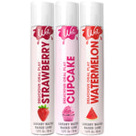3-Pack Flavors Sampler (Strawberry, Watermelon, Cupcake), 1 Fl Oz Each