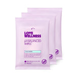 pH Balanced Wipes | Fragrance-Free | Travel Size | 3-Pack