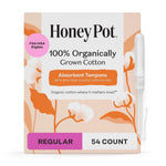 - 100% Organic Cotton Tampons - Regular Absorbency