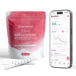 Vaginal Cream Applicators, Disposable, Dosage Markings, 40 Pack