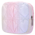 Quilted Period Bag, Period Pouches for Teen Girls Women(Rainbow-2)
