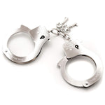 Fifty Shades of Grey You are Mine Metal Handcuffs for Couples, Silver