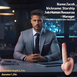 Handmade Silicone Dildo - Realistic Soft Penis for G-Spot Stimulation