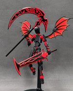 3D-Printed Poseable Robot Figure with Accessories for Collectors