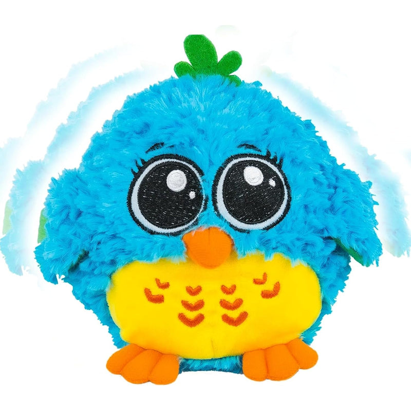 Baby Toys 6 To 12 Months & Up 'Mr. Blue' Dancing & Singing Bird Sound & Touch