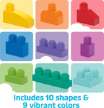 60-Piece Big Building Blocks Set for Toddlers Ages 1+