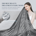 Revolutionary Cooling Blanket King, Absorbs Heat To Keep Body Cool For Night Sweats, Double Sided Arc-Chill Cooling Fiber Q-Max>0.5, Lightweight Summer Cold Blankets For Sleeping 90“ X 108”