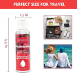 Strawberry Flavored Water-Based Lube, 4 fl oz, Sugar-Free, Non-Sticky, Latex Safe