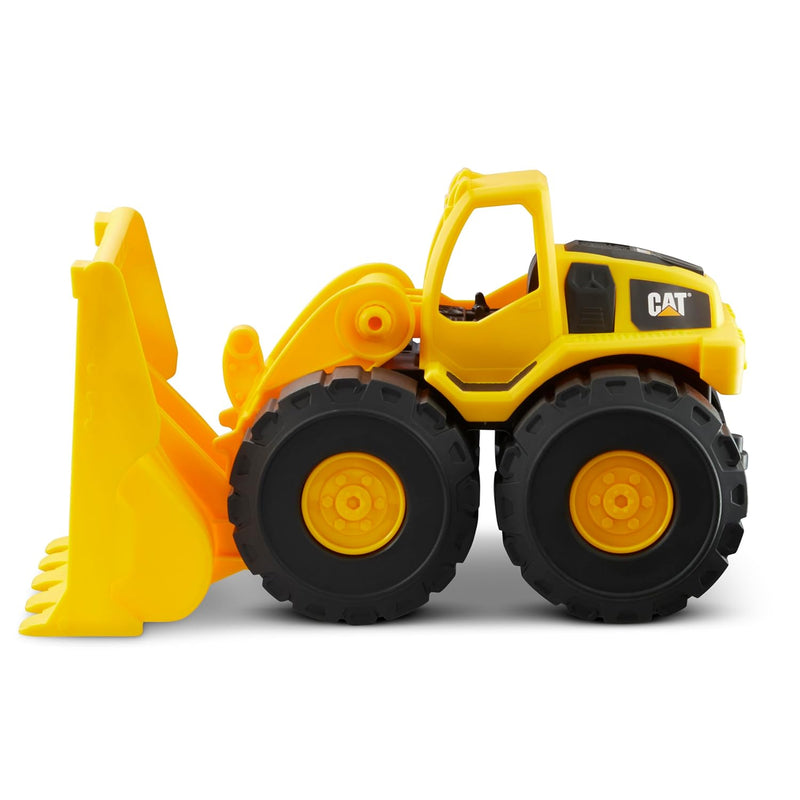 CAT Construction Toys, Construction Fleet 10" Front Loader Toy - Real Worki