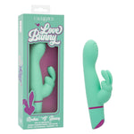 Love Bunny Rockin G Bunny, Waterproof Rechargeable Silicone Rabbit Vibrator With Over 100 Combinations Of Rocking And Flickering Pleasure Blue Se-0619-58-3