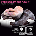 Animal Pussy - Masturebastorfor Men, Goat Anal Vagina Dual Tunnels, Realistic Tight Pocket Pussy Masturbation Cup, Silicone Pocket Vagina Adult Sex Toys & Games