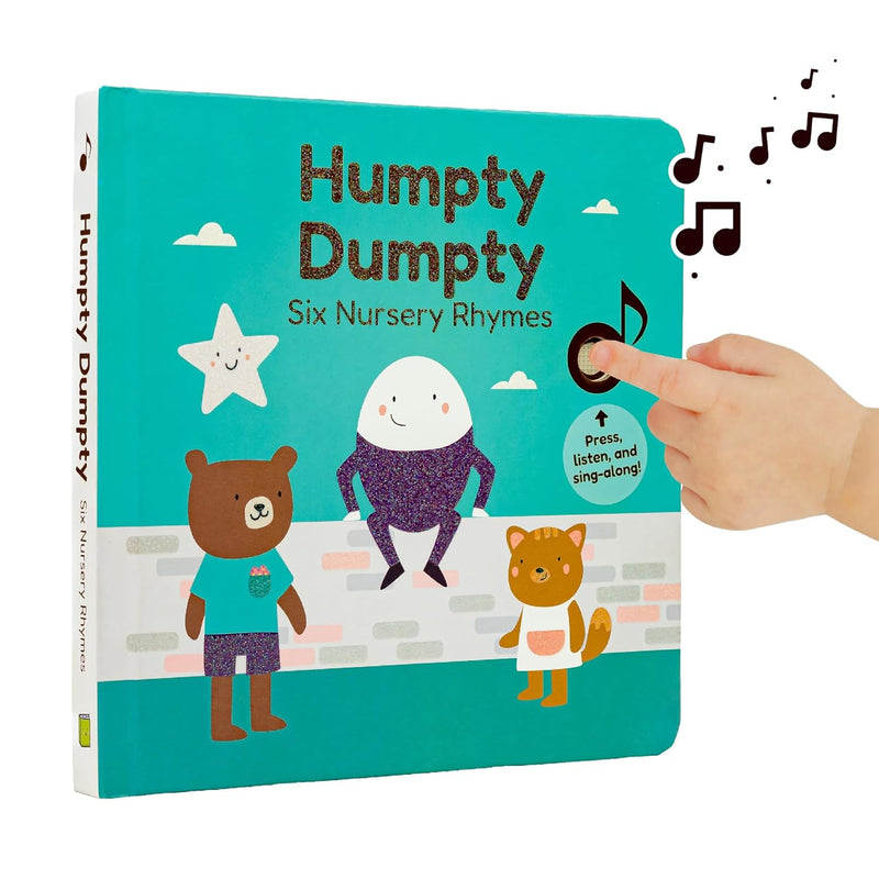 Cali's Books Humpty Dumpty Book for Children with 6 Favorite Nursery Rhymes