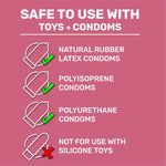 Silicone Based Lube – Long-Lasting Personal Lubricant For Men & Couples – Non-Sticky, Hypoallergenic, Condom & Toy Safe – Water-Resistant – 3 Oz Bottle