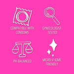 pH-Friendly Water-Based Lubricant, Free from Parabens, Glycerin & Fragrances, 3 oz