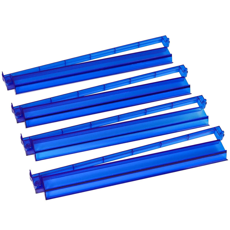 American Mahjong All In One Tile Rack With Pusher, Modern Clear Acrylic Mah