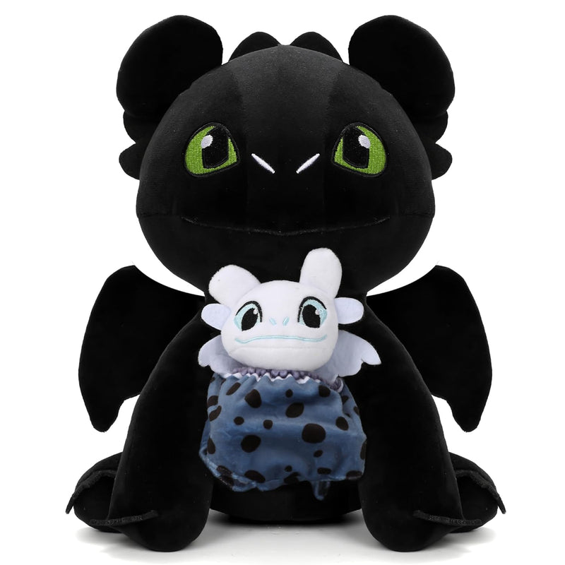 2 Pcs Dragon Toy Set 10 Inch Large Dragon Stuffed Animal, Kids Bedding Super S