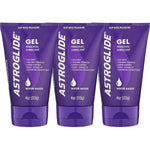 Ultra Thin Condoms 36 Count With Astroglide Gel Lubricant, Water-Based Personal 4 Oz 3 Pack
