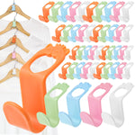 Clothes Hanger Connector Hooks 50Pcs Space Saving Hanger Extender Hooks Closet O