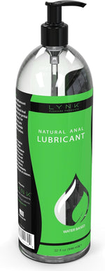 Long-Lasting Water-Based Lubricant, Easy to Clean, Odorless & Flavorless, 32 oz