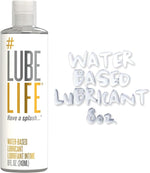 Premium Water-Based Personal Lubricant – Long-Lasting, Non-Staining, 8oz