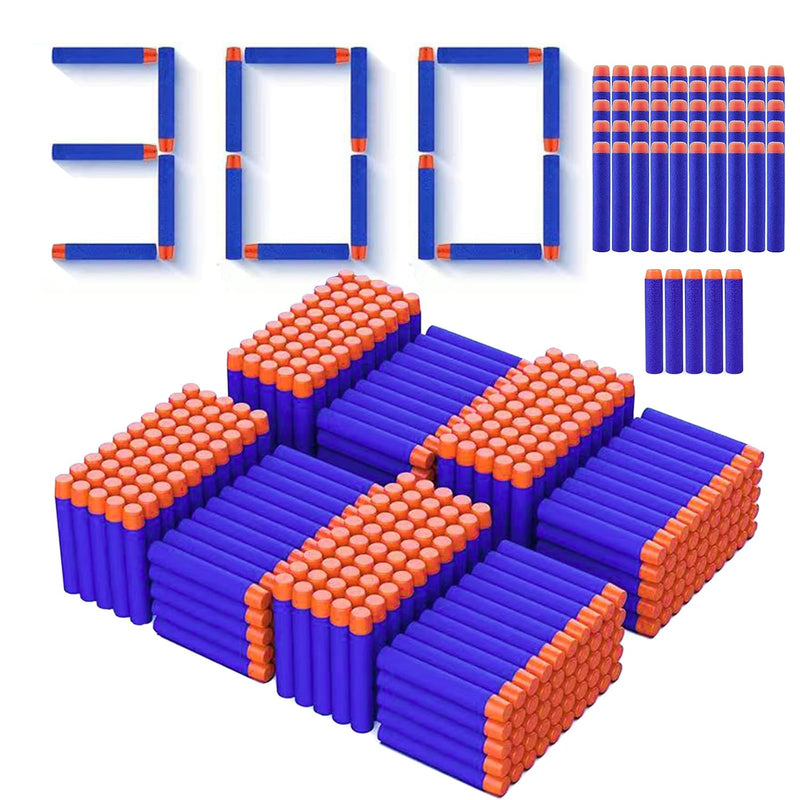 300Pcs Refill Darts Bullets Compatible With Nerf Gun Bullets Toy Guns N Str