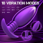 5 PCS Vibrating Butt Plug Set Prostate Massager & 10 Vibration Modes