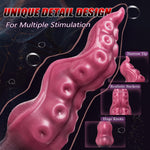 7.87" Medium Tentacle Dildo Anal Plug - Silicone Butt Plug