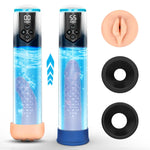 Electric Penis Pump Sex Toys For Men, Male Sex Toys With 5 Suction Modes, Waterproof Automatic Male Masturbator With Mini Pocket Pussy Penis Ring, Adult Toys Electric Penis Enlarge Vacuum Pump