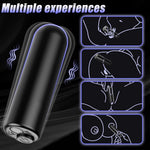 Vibrating Penis Sleeve Cock Ring With Bullet Vibrator For Men, Reusable Penis Extender Girth Enhancer Sleeve, 10 Vibrations Male Adult Sex Toys For Men'S Pleasure