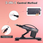 Sex Machine Dildo Machine With Remote Controller,Fuck Machine For Women With Suction Cups Adapter,Thrusting Sex Machine With 3Xlr Connector,Sex Toys
