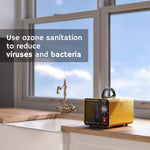 MA10K-PRO Ozone Generator 10000 mg/h High Capacity O3 Machine, Home Ionizer Odor Remover, Yellow
