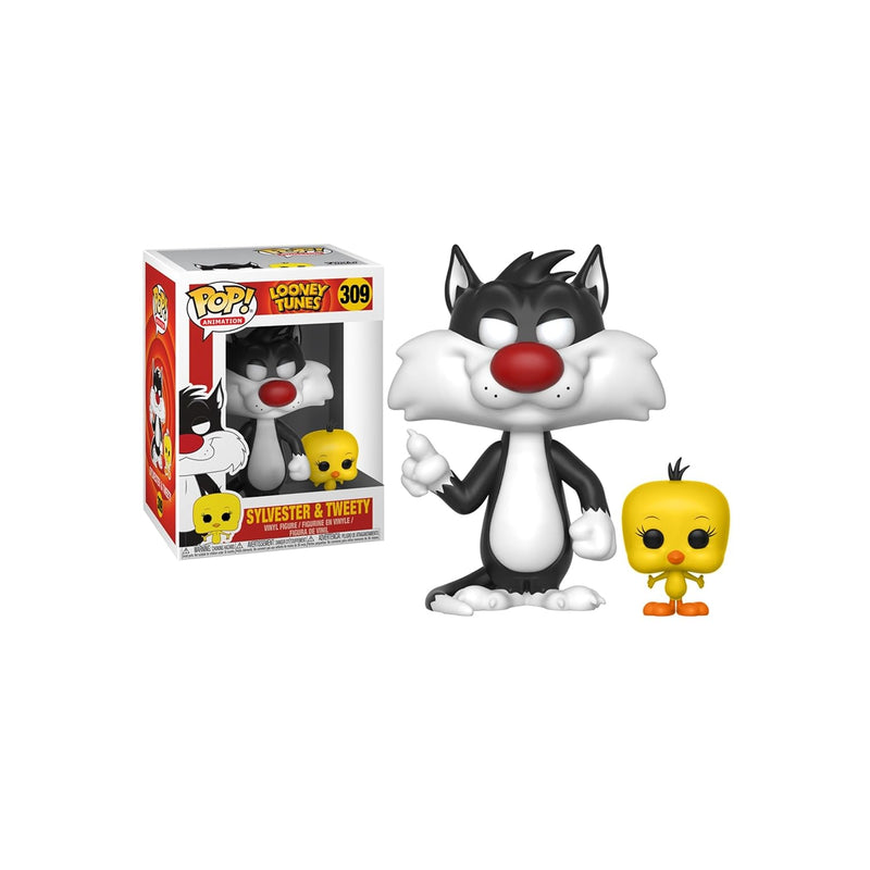 Funko Pop! Animation: Looney Tunes - Sylvester & Tweety Collectible Toy