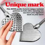 Metal Bdsm Cane Spiked Spanking Paddle For Sex Games Double Sides Sex Paddle Sm Restraints Toy Sm Tool With Rivet Sex Whip Flirting Punishment Bdsm Toys Kinky Sex Toys For Couples Women Men