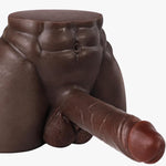 8 Lb Male Sex Doll With Dildo, Black Torso Sex Doll Toys With 7.8In Huge Dildos For Women Masturbation, Unisex Masturbator Sex Toy With Penis Tight Anal For Gay Les Men Couple