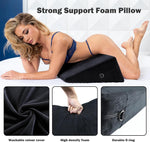 24" Sex Cushion with Adjustable Straps – Support Pillow for Couples & Bondage Play