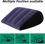 Inflatable Sex Wedge Pillow with Straps – Position Support Cushion for Couples