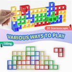 48-Piece Balance Stacking Blocks Game for Kids and Family Play