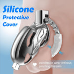 Adjustable Male Chastity Cage – Lightweight Design with Soft Urethral Catheter