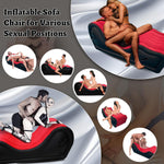 Inflatable Sex Sofa with Auto Pump – Bondage Furniture & Ramp Cushion for Couples