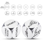 Bridal Shower Gifts For Him Her - Naughty Valentines Day Gift For Him Husband, First Valentines Gifts For Boyfriend Girlfriend, Adult Games Dirty Sex Position Dice, Naughty Sex Games For Bedroom