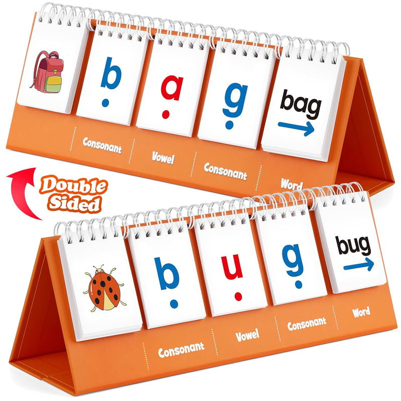 CVC Word Games,Phonics Games Flash Card for Preschool Kindergarten Classroo