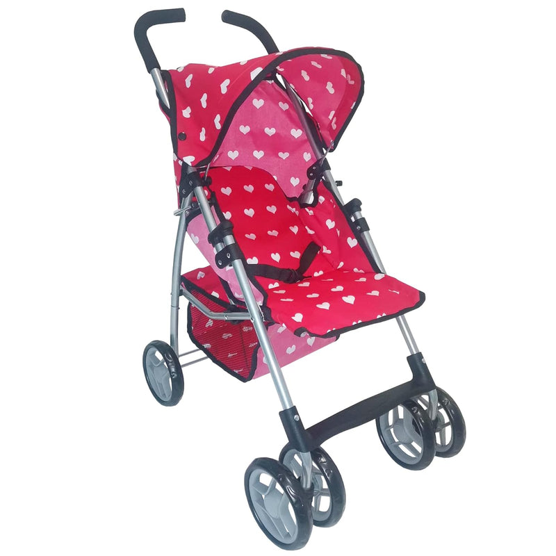 Baby Doll Stroller for Toddler Girls & Big Kids up to 8 Years Old | 28” Bab