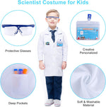 Kids Science Experiment Kit with Lab Coat & Science Tools Ages 6+