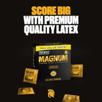 Magnum Premium Large Condoms, Lubricated for Comfort, 24 Count Value Pack